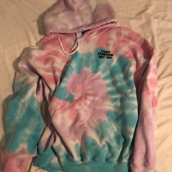 Zumiez Tops - “I HATE EVERYONE BUT YOU” Zumiez Sweatshirt